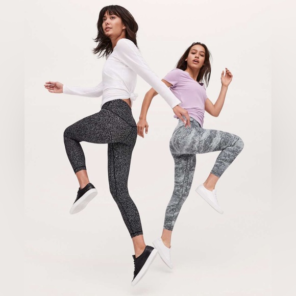 Lululemon Align Pant II 25" Night View White Black abstract polka dot - Picture 5 of 13